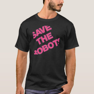 Sparen de robots na uren club NYC T-shirt