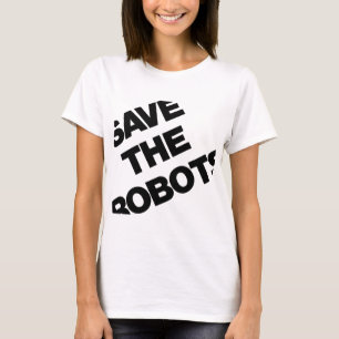 Sparen de robots na uren club NYC T-shirt
