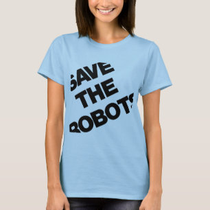 Sparen de robots na uren club NYC T-shirt