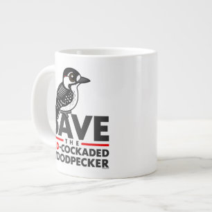 Sparen de Rode-cockpit Woodpecker Extra Grote Mok