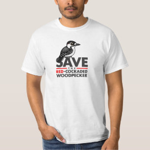 Sparen de Rode-cockpit Woodpecker T-shirt