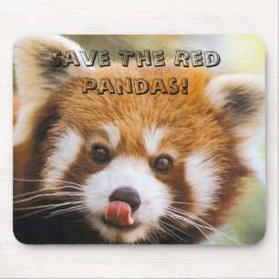 Sparen de Rode Pandas! Muismat