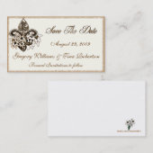 Sparen de sjabloon van de de omsluiting van de Dat Visitekaartje (Voorkant / Achterkant)