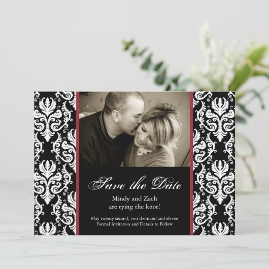 Sparen de Sjabloon van de Weddenschap van de Datum (Staand voorkant)