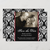 Sparen de Sjabloon van de Weddenschap van de Datum (Voorkant / Achterkant)