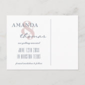 Sparen de Sjabloon van het Briefkaart van de Aanko (Achterkant)