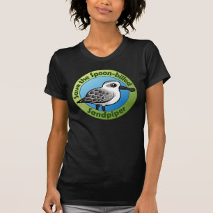 Sparen de Spoonnavelsandpiper T-shirt