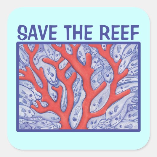 Sparen de Stickers van de Fijne Vis van het Ref (Voorkant)