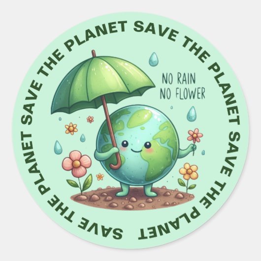 Sparen de Stickers van de Planet (Voorkant)