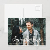 Sparen de Uitnodiging van de Fotokaart van de Datu (Voorkant / Achterkant)