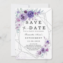 Sparen de Uitnodiging van de Pensionering van de D