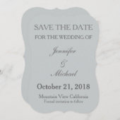 Sparen de Uitnodiging van de Weddenschap van de Da (Voorkant / Achterkant)