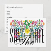 Sparen de Uitnodiging van het Briefkaart van de Da (Voorkant / Achterkant)