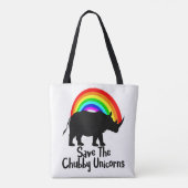 Sparen de Unicorns van de Chubby Draagtas (Achterkant)