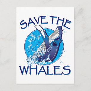 Sparen de Walvissen Briefkaart