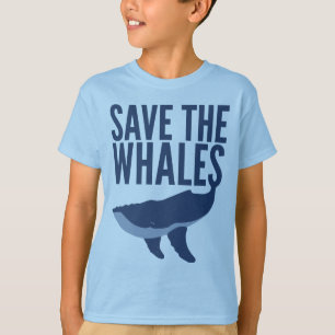 Sparen de Walvissen (Kinder) T-shirt