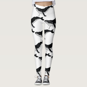 Sparen de walvissen leggings