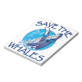 Sparen de Walvissen Notitieblok (Gedraaid)