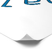 Sparen de Walvissen Poster (Hoek)