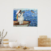 Sparen de Walvissen Poster (Keuken)
