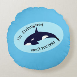 Sparen de Walvissen Rond Kussen