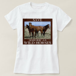 Sparen de Wilde Paarden T-shirt