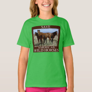 Sparen de Wilde Paarden T-shirt