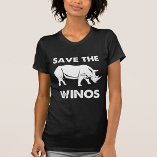 Sparen de Winos met Rhinoceros T-shirt