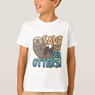 Sparen de Zee otters T-shirt