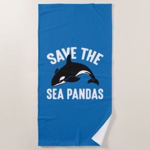 Sparen de Zee Pandas Strandlaken