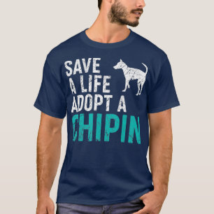 Sparen een Leven neem een Hond van de Bron van de T-shirt