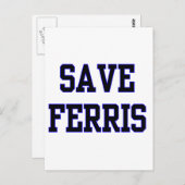 Sparen Ferris Briefkaart (Voorkant / Achterkant)