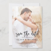 Sparen het Afbeelding van de Datum de Berichten va Save The Date (Voorkant)