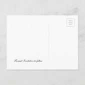 Sparen het Briefkaart van de Kieper van de Datum (Achterkant)