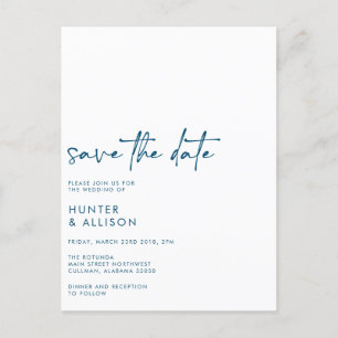 Sparen het Briefkaart van de Uitnodiging van de Da