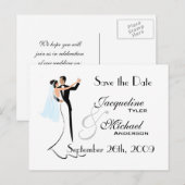 Sparen het Briefkaart van de Uitnodiging van de We (Voorkant / Achterkant)