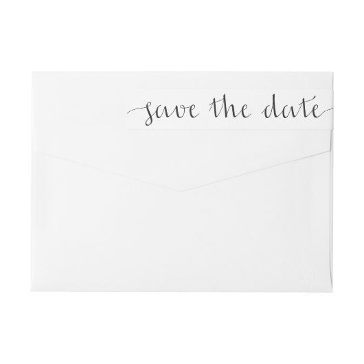 Sparen het Etiket van het Adres van de Terugkeer v (Achterkant)