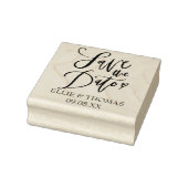 Sparen het Hand van het Manuscript van de Datum Rubberstempel (Stempel)