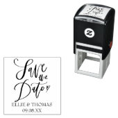Sparen het Hand van het Manuscript van de Datum Zelfinktende Stempel (In situ)