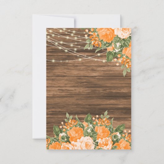 Sparen het Hout van de Datum, de Lantaarns en de O Save The Date (Achterkant)