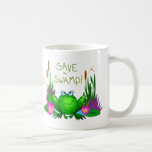 Sparen het Moeras Twitchy de Kikker Koffiemok