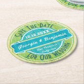 Sparen het Onderzetter van de Datum - de Blik van (Gebogen)