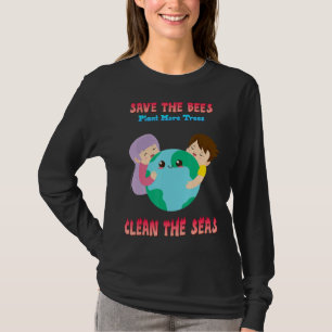 Sparen het Plant van bijen meer Bomen Gezegde Sarc T-shirt