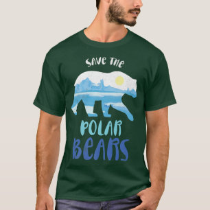 Sparen het Polaire Ontwerp van het Beer voor de Aw T-shirt