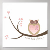 Sparen het Poster van Hooters (Voorkant)