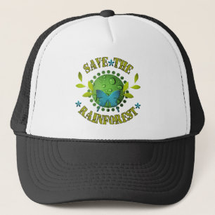 Sparen het regenwoud trucker pet