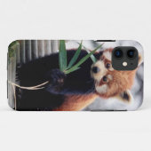 Sparen het Rood Panda iPhone 5/5S Hoesje (Achterkant (horizontaal))