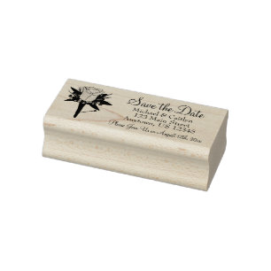 Sparen het Roos van de Groom van de Weddenschap va Rubberstempel