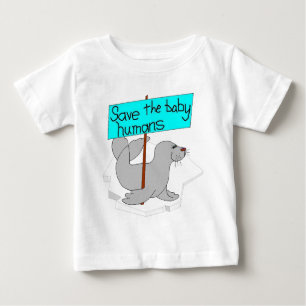 Sparen het Shirt van het Baby van de Baby Humans