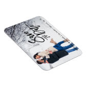 Sparen het Van de Datumpaar het Moderne Manuscript Magneet (Rechterzijde)